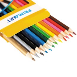 CRAYONS 12 COULEURS TRIANGULAIRES PRIMA ART 337404
