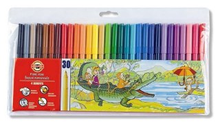 STYLO DÉCAPANT 30 COULEURS KOH-I-NOOR 7710/2CJ