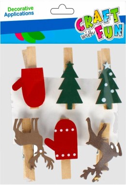 BOUCLES DÉCORATIVES MIX CHRISTMAS CRAFT WITH FUN 501911 CRAFT WITH FUN