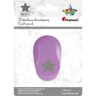 CREATIVE PUNCH 25MM STAR TITANUM SERIE CRAFT-FUN T-8810-9E HASTA