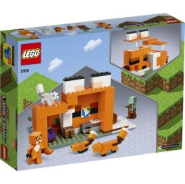 LEGO® Minecraft - Habitat des renards