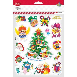 GRANDS AUTOCOLLANTS DE NOËL 16 PCS. SÉRIE TITANUM CRAFT-FUN HASTA