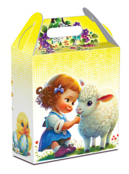 Emballage de Pâques pour les enfants 2023 - modèle de panier