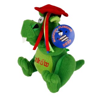 PELUCHE 12 CM LE DRAGON DE WAWEL SAVANT AU CHAPEAU DEEF DE.01485 DEEF