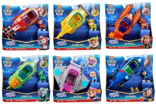 PAW PATROL AQUA THÈME VÉHICULES AST 6065229 WB6 SPIN MASTER