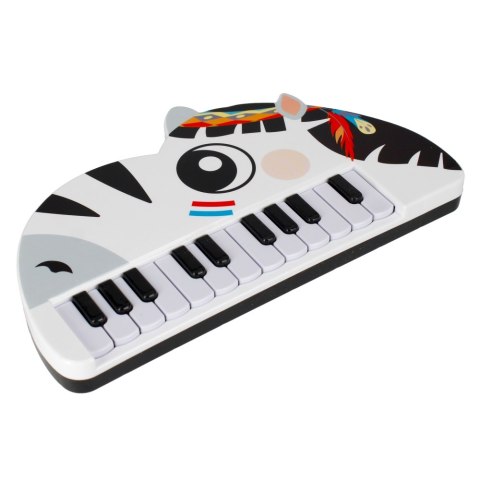 PIANINKO B/O ZEBRA 30X19X5 MC WB 36/72 MEGA CREATIVE