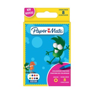 PAPER MATE CRAYONS CIRE 8 COULEURS 2168273 PAPER-MATE