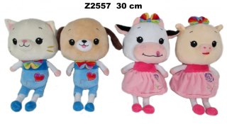 PELUCHE ANIMALE 30CM SA MIX SUN-DAY