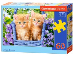 PUZZLE 60 PIÈCES GINGER CHATONS CASTORLAND B-066247