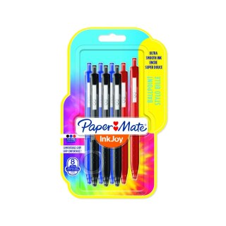 PAPER MATE STYLO INKJOY 300RT MIX DE COULEURS 2186750 PAPER-MATE