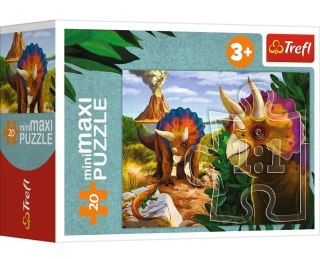 PUZZLE 20 ELEMENTS MINIMAXI EXPLOREZ LE MONDE DES DINOSAURES TREFL 21139 TR TREFL