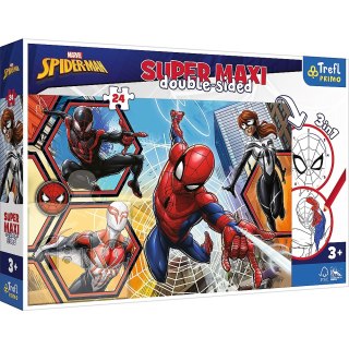 PUZZLE 24 ELEMENTS SUPER MAXI SPIDER MAN TREFL 41006 TREF TREFL