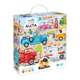 CZCZZU MOTO PUZZLE CARS 40EL BRIGHT JUNIOR MEDIA