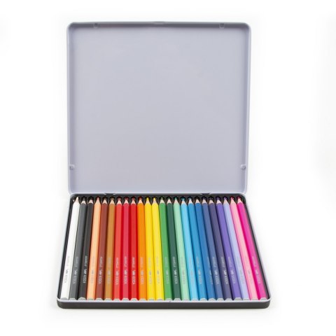 CRAYONS AQUA OLO 24KOL/180 KIDEA DERF MET PUD DERFORM