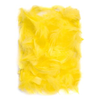 PLUME DÉCORATIVE JAUNE 10G PBH DALPRINT CEPI-013 DALPRINT