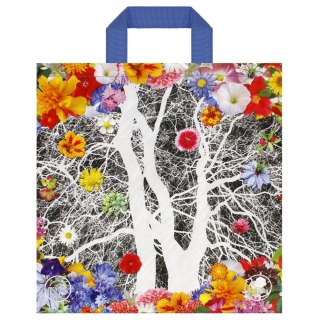 SAC TISSÉ PP AVEC OREILLES 380X400X220 ARBRE/FLEUR GAM 1235 GAM GAM