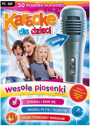 KIT KARAOKE POUR ENFANTS HAPPY SONGS PC-DVD MICROPHONE AVALON 772143 AVALON