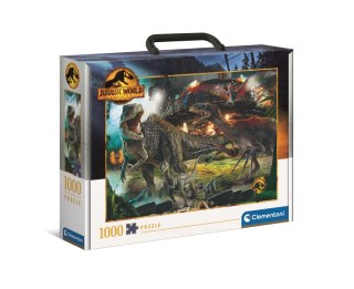 PUZZLE 1000 PIÈCES VALISE JURASSIC CLEMENTONI 39699 CLEMENTONI