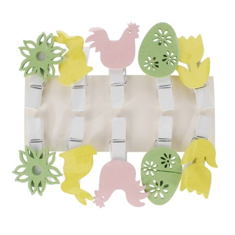 BOUCLES EN BOIS DÉCORATION SPRING CRAFT WITH FUN 471480