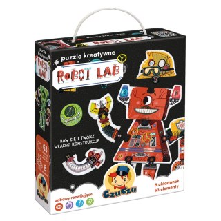 CRÉATIF PUZZLE ROBOT LAB CZUCZU BRIGHT JUNIOR MÉDIA