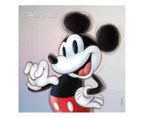 SERVIETTE EN PAPIER 2 COUCHES 330X330 MICKEY&MINN GO OP20S GODAN