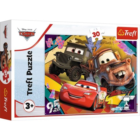 PUZZLE 30 pcs. VOITURES DE VITESSE PUD TREFL 18293 TR TREFL