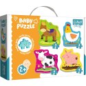 Animaux de la campagne - Puzzle Baby