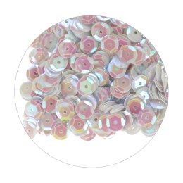 PAILLETTES CREME RONDES 8 MM BLANC CRAFT WITH FUN 439338