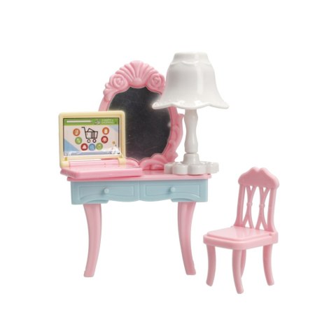 POUPEE 12CM AVEC ACCESSOIRES CHAMBRE MEGA CREATIVE 482427