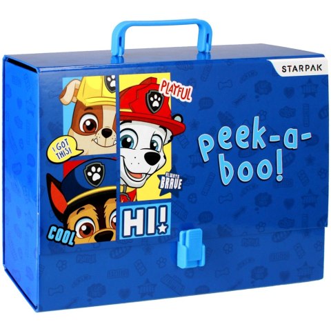 SERVIETTE AVEC POIGNEE A4/95MM PAW PATROL STARPAK 493165