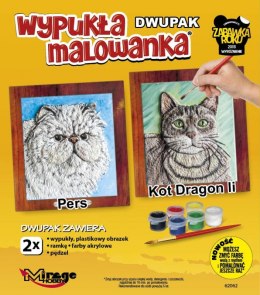 Livre de coloriage convexe Cats Pers - Dragon Li