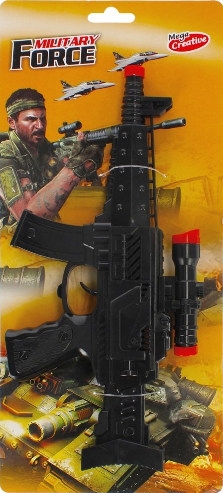 FUSIL AVEC SON MILITAIRE MEGA CREATIVE 491883