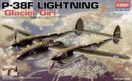 Maquette P-38F Lighting Glacier Girl 1/48
