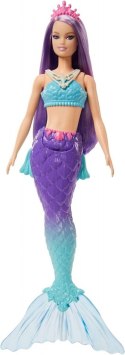 Barbie Dreamtopia Mermaid Doll Queue violette et bleue