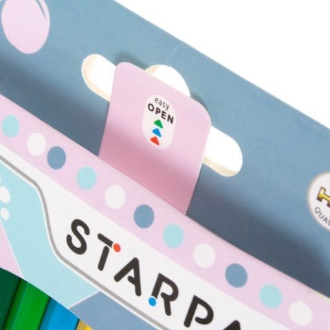 CRAYONS 12 COULEURS CUTIES STARPAK 388296