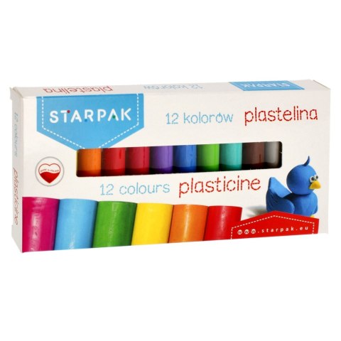 PLASTICINE 12 COULEURS STARPAK 450917