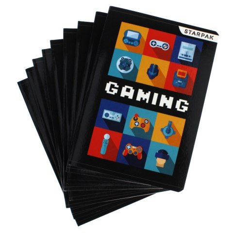 CARNET A5 16 FEUILLES GRILLE GAMING STARPAK 479732