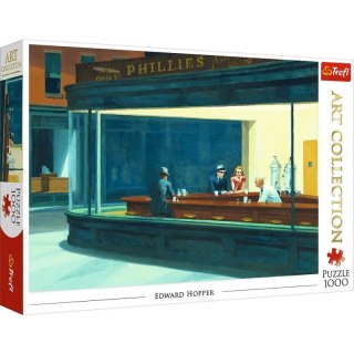 Puzzle 1000 pièces Art Collection Night by Edward Hopper