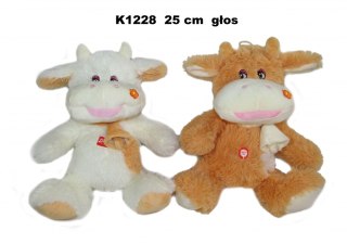 PELUCHE VACHE AVEC VOIX 25CM ASSIS SA DIMANCHE