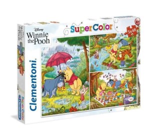 PUZZLE 3X48EL WINNIE L'OURSON 25232 CLEMENTONI CLEMENTONI