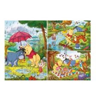 PUZZLE 3X48EL WINNIE L'OURSON 25232 CLEMENTONI CLEMENTONI