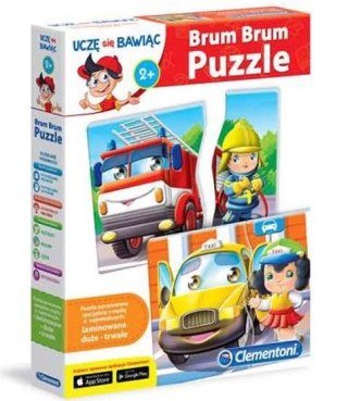 VÉHICULES PUZZLES PÉDAGOGIQUES ET COMPÉTITIONS PUD CLEMENTONI 50765 CLM CLEMENTONI