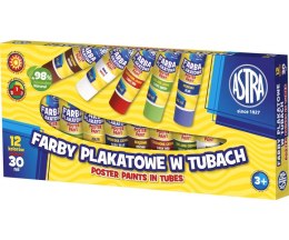 AFFICHES 12 COULEURS TUBE 30 ML ASTRA 83110901
