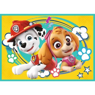 PUZZLE 4EN1 HAPPY TEAM PAW PATROL TREFL 34346