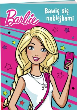 Barbie je m'amuse avec les autocollants NAKB-4