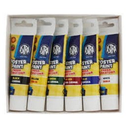 AFFICHES TUBE 30 ML 6 COULEURS ASTRA 83119900