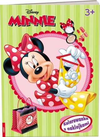 LIVRE DE PEINTURE 205X290 DISNEY MINNIE STICKERS AM