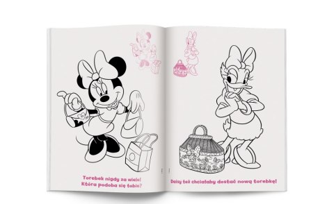 LIVRE DE PEINTURE 205X290 DISNEY MINNIE STICKERS AM