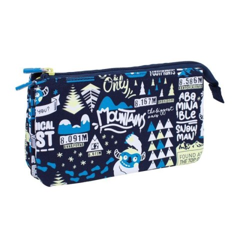 Milan Trousse sachet 5 compartiments THE YETI 2 bleu marine