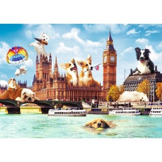 PUZZLE 1000 PIÈCES CHIENS À LONDRES TREFL 10596 TR